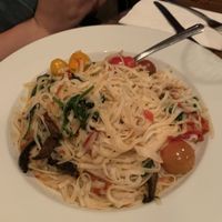“Vegetarian” pasta (but is vegan!) at Local Break in Eastham