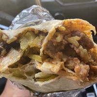 Chickalo Burrito  at Burrito Burrito at Wizard Burger in Albany