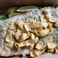 Cesar Salad Burrito   at Burrito Burrito at Wizard Burger in Albany