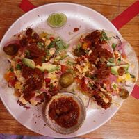 Vegan tacos at Unni's in Phuket