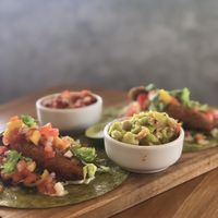 Taco vegan at Unni's in Phuket