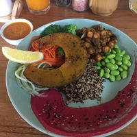 Vegan Buddha bowl  at Unni's in Phuket