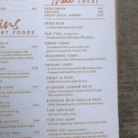 I believe all veg dishes are vegan or can be made vegan. A lot cheaper than rest of the choices at Unni's in Phuket