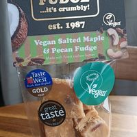 Vegan fudge at Roly's Fudge Pantry in Exeter