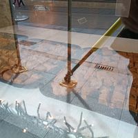 Window display - freshly made fudge at Roly's Fudge Pantry in Exeter