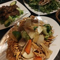 Crunchy noodles at Bo De Tinh Tam Chay - Beach Blvd in Westminster