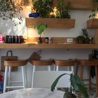 Green ambiance with nice music  at Avokado Bar in Istanbul