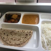 Tastes fR better than it looks. at Sarras Pure Vegetarian Foods in Leeds