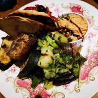 Meze Plate at The Cheeky Bean in Shepton Mallet