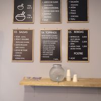 Build-your-own poké bowl  at Poke & Greens in Madrid