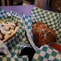 Toasted Ravioli and Gyro at Utah Station in St Louis