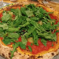 pizza rosso + extras  at Francesca & Fratelli - List in Hannover