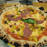 Vegan Rustica mit extra Kapern at Francesca & Fratelli - List in Hannover