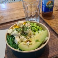 Tofu Veggie Bowl at Tasty Poke Bar in Tenerife
