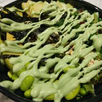 buda bowl con salsa de edamames at Tasty Poke Bar in Tenerife