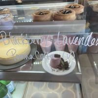 All these deserts are vegan! (They do have a few non vegan ones too, so look for the v)  at Pan'e Dolcetti in Wilbraham