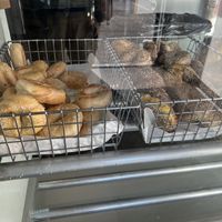 Some of the bagel Case!!  at Village Bagel in Edwards