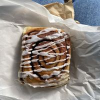 Cinnamon Roll at Black Rabbit in Edinburgh
