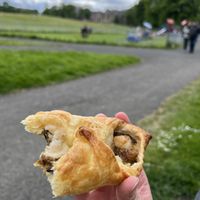 Courgette & goat cheese - it was so good I almost forgot to take a picture !  at Black Rabbit in Edinburgh