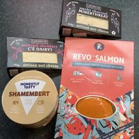 Vegan gear   at Black Rabbit in Edinburgh