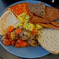 Rabbit breakfast at Black Rabbit in Edinburgh