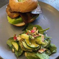 Black Rabbit Bagel  at Black Rabbit in Edinburgh