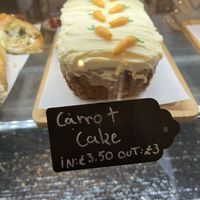 Carrot cake   at Black Rabbit in Edinburgh
