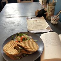 Toasted sourdough sandwich 😋  at Black Rabbit in Edinburgh