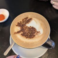 Chai latte at Black Rabbit in Edinburgh