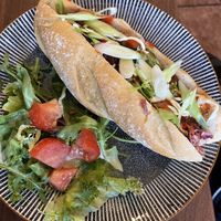 Tofu teriyaki sandwich special   at Black Rabbit in Edinburgh