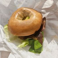 Black Rabbit Bagel. at Black Rabbit in Edinburgh