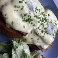 Tofu Benedict - yum!   at Black Rabbit in Edinburgh