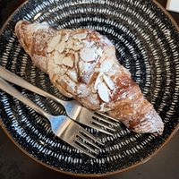 Almind croissant at Black Rabbit in Edinburgh