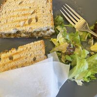 Haggis sandwich! 🥳  at Black Rabbit in Edinburgh