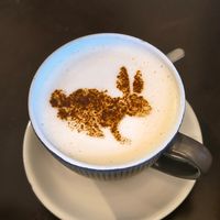 Chai Latte at Black Rabbit in Edinburgh
