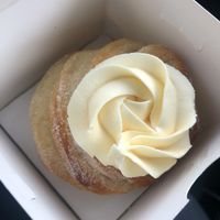 Small cruffin at Black Rabbit in Edinburgh