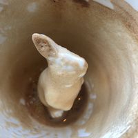 Coffee cup at Black Rabbit in Edinburgh