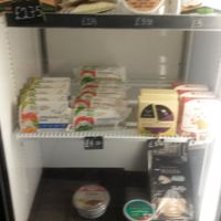 Fridge options at Black Rabbit in Edinburgh