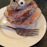 Oreo cruffin at Black Rabbit in Edinburgh