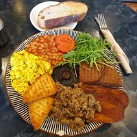 Full breakfast (special of the day) at Black Rabbit in Edinburgh