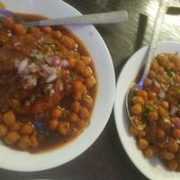 Vegan Entree: Aloo Tiki and Raj Kachori at Royal Sweets Cafe in Blacktown