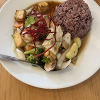 Vegetable Wok with Tofu  at Aloy Modern Thai in Denver