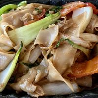 Drunken noodles  at Aloy Modern Thai in Denver