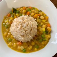 Chickpea curry. at Healthy Hearts in Melbourne