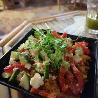 Vegetarian Couscous at Dobrá Cajovna in Kutna Hora