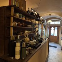 Inside the tea house   at Dobrá Cajovna in Kutna Hora