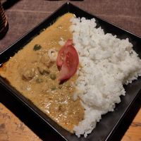 Cashew and vegetable curry at Dobrá Cajovna in Kutna Hora