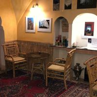 The well decorated unique idian atmoshere... at Dobrá Cajovna in Kutna Hora