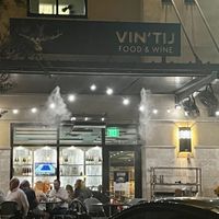 Great outdoor patio  at Vin'tij in Miramar Beach