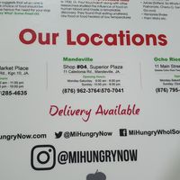 The other 2 branches they have in Jamaica at Mi Hungry in Kingston
